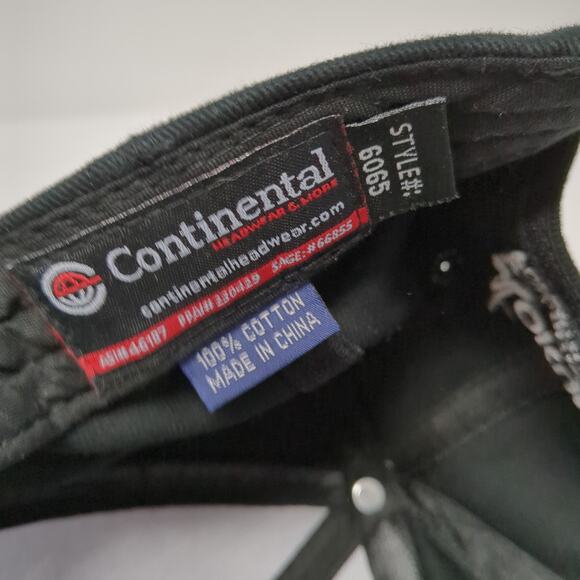 Lokuma Machine Tools For Motorsports Baseball Cap Black OS Continental Headwear - Picture 9 of 9